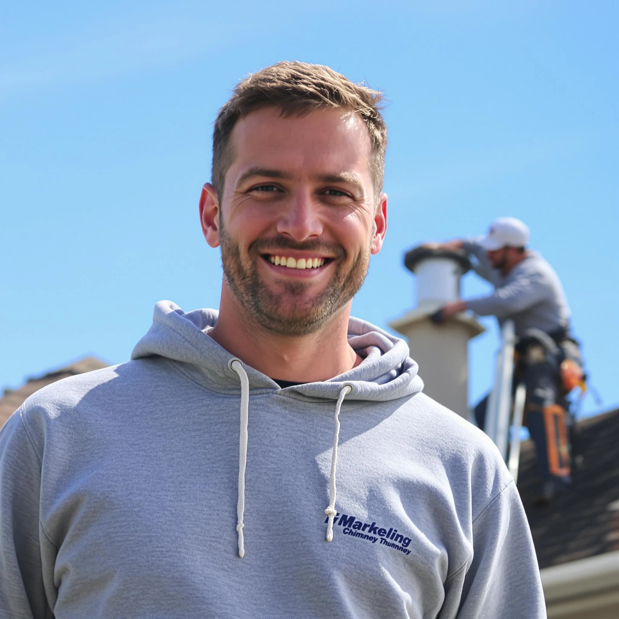 The Tuttle Chimney Sweep team.